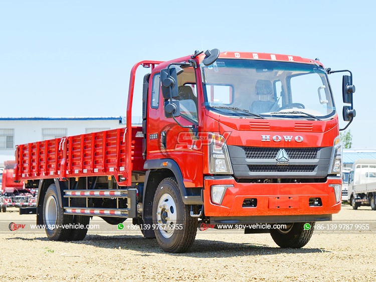 Howo 4X2 Logistic Truck - Front Right Side